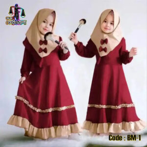 বেবি বোরখা হিজাবসহ ফুলসেট